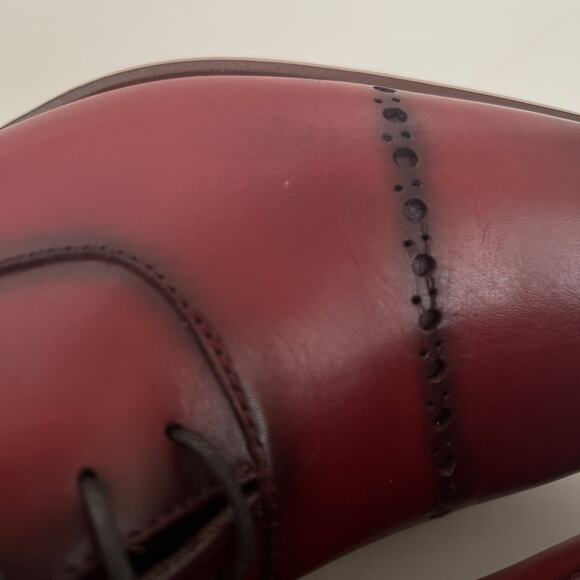 Antonio Maurizi CapToe Leather Oxfords Men Size 42 - Picture 9 of 12